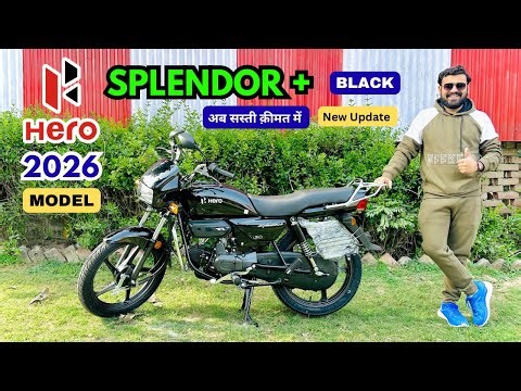 2026 New Hero Splendor Plus : Full Review Price, Mileage | splendor new model 2026 🔥