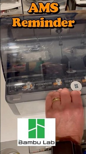 Bambu Labs AMS Tip of the Day! Did you set it up correctly?