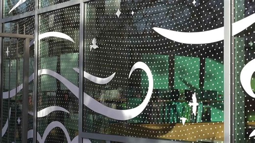 BSU student designs bird-protecting mural for library’s children’s section