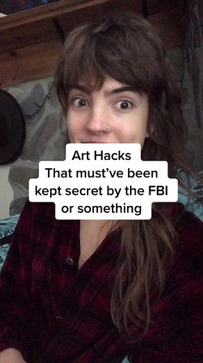 Legitimately learned about the watercolor hack yesterday… 25 years old 🤣 #artistsoftiktok #arthacks #arttips #arttricks #didyouknow #myart #arttok