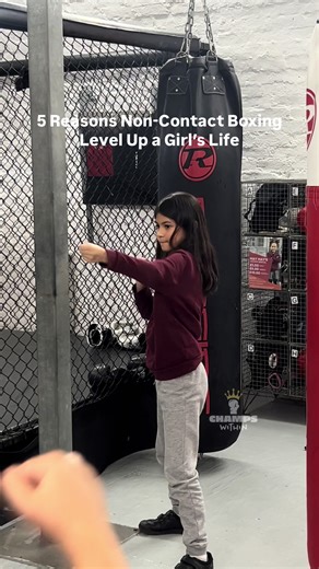 Non-contact boxing provides a safe, high-energy environment for girls to find their voice and their strength. Here’s why it’s a game-changer: 1. Unshakable Confidence: Mastering a “tough” skill proves they can handle any challenge. 2. Mental Sharpness: Focusing on complex combos translates directly to better focus in the classroom. 3. Stress Mastery: It’s the ultimate healthy outlet for school-related pressure and anxiety. 4. Strength over Aesthetics: The focus shifts from how their bodies look 