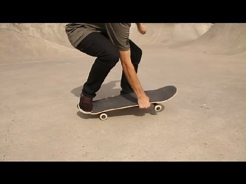 Flatland Skateboard Trick Tips : Skateboard Tricks & Tips