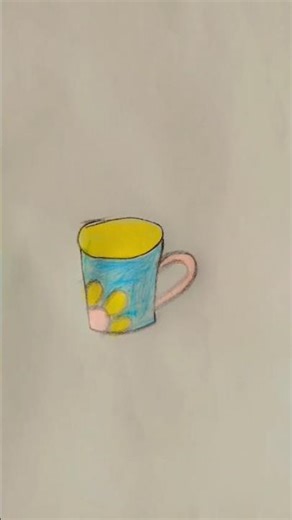 Realistic Mug Drawing with Pencil ✏️ | Satisfying Art🥃