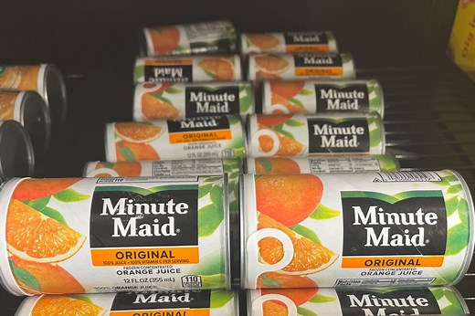After 80 years, Minute Maid's frozen canned juices are getting put on ice