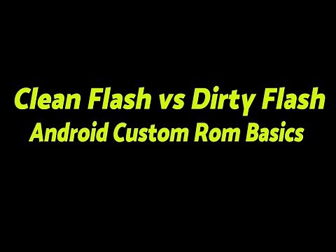 Android Custom Rom Basics | Clean Flash vs Dirty Flash #Shorts