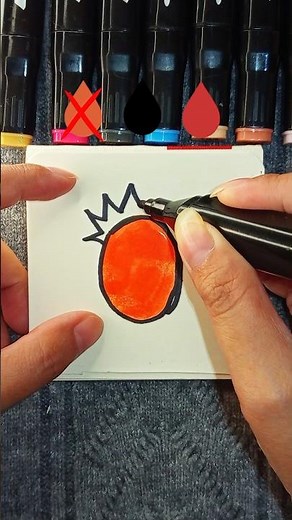 Drawing Chibi Tobi with Markers (No Sketch Challenge) 🌀✨