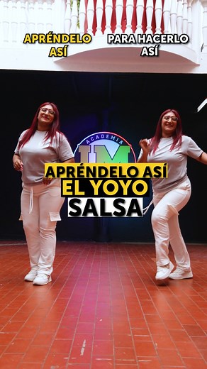 APRÉNDELO ASÍ 👆 | 👉 Categoría Salsa Si esta salsa suena, ¡tú tienes que brillar en la pista! 😎 Te enseñamos los pasos clave para bailar con todo el swing y la sabrosura que El Yoyo se merece. 💃🕺 Guarda este video, prácticalo y compártelo con tu parche salsero. 💯 ¡Que el sabor no pare! 🔥 ¿Ya lo tienes? Etiquétanos y muéstranos tu mejor versión salsera. 🌟 #aprendeloasi #aprendeabailar #bailaconnosotros #salsa #salsalovers #imdance #imdancers | IM Dance - Academia de Baile