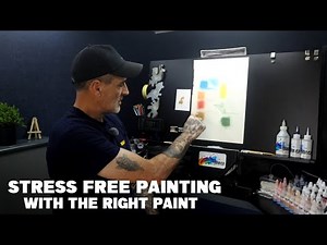 A look at how airbrush paint should flow