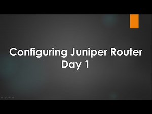 How to configure interface on juniper router. | Static Route | Default Route | OSPF Configuration