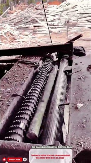 Best Innovation Automatic Log Debarking Machine