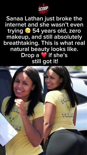 Sanaa Lathan Without Makeup and She Still Looks Absolutely Stunning 🖤