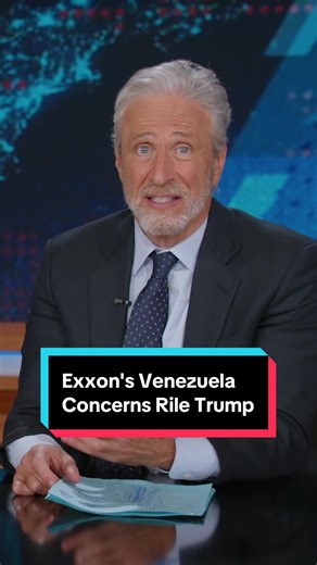 Jon Stewart Defends Exxon Amid Trump Controversy