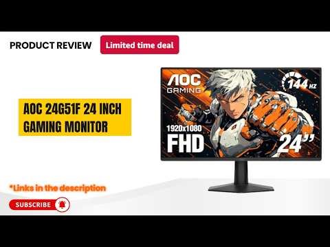AOC 24G51F Gaming Monitor Review 🎮 144Hz IPS 1ms – Best Budget Gaming Monitor 2026?