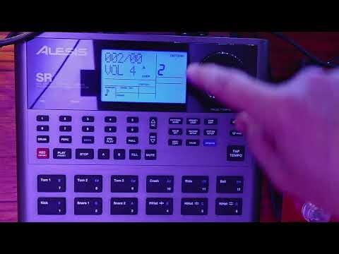 Alesis SR-18 Programming Tutorial lesson Prince Pink Cashmere