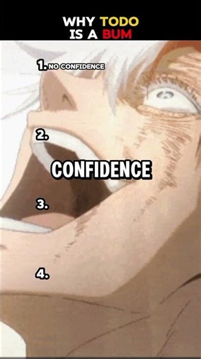 why Todo is VERY overrated...#anime #manga