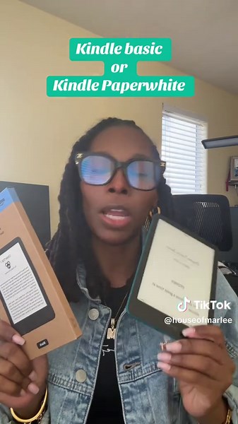 I have the Kindle basic to compare to the Kindle paperwhite! What is the biggest difference with the basic #Kindle #KindleUnlimited #KindleBooks #BookTok #BookTalk #KindleReview