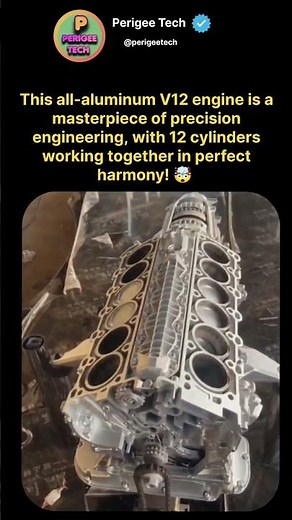 Inside a V12 Engine: The Heart of Pure Mechanical Engineering! ⚙️🔥