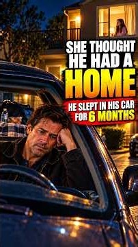 His Daughter Thought He Had an Apartment… He Was Sleeping in His Car #shorts