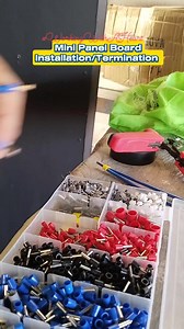 Miniature Panel Board Installation/Termination 👍💪 @topfans #fbreelsfypシ゚viralシ #fypシviralシ2024 #reelstrending #workingWithAheart #electrician #safetyfirst #electrical | Sherwin Knows Electrical