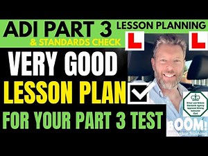 Part 3 Lesson Plan - That Works Every Time!
