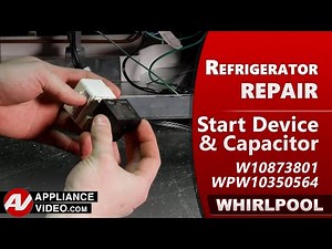Whirlpool, Maytag, Roper Refrigerator- Diagnostic & Repair - Start Device, Capacitor & Relay issues