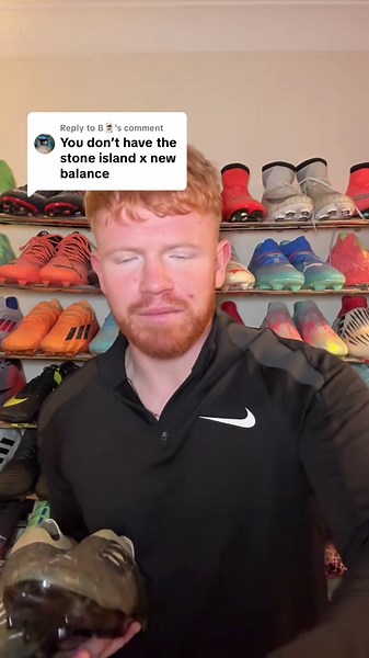 Replying to @B🃏 STONE ISLAND FOOTBALL BOOTS ACTUALLY EXIST?! 🤯🤣 What boots should I find next? 👀 #stoneisland #newbalance #footballboots #hypebeast #sneakerhead
