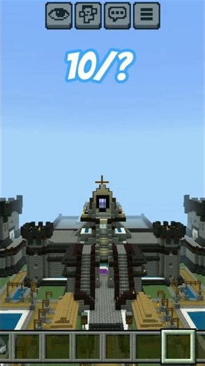 My casle in Minecraft #minecraft #ytshorts #shorts