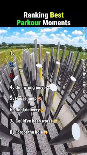 Ranking Best Parkour Moments🤯