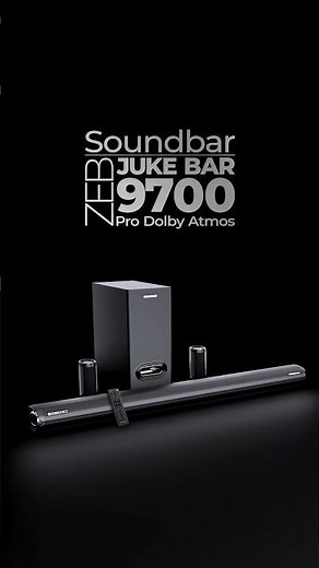 Jukebar 9700 Pro | Dolby Atmos | Zebronics Soundbar