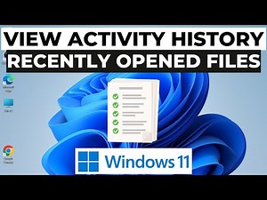 How to View Activity History on Windows 11 2025