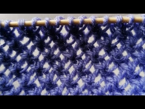 Strickmuster Lochmuster😍