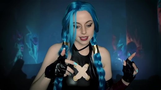 ASMR Jinx Is Obsessed With You | Arcane Roleplay | Painting You, Personal Attention, ASMR For Sleep #Arcane #leagueoflegends #asmr