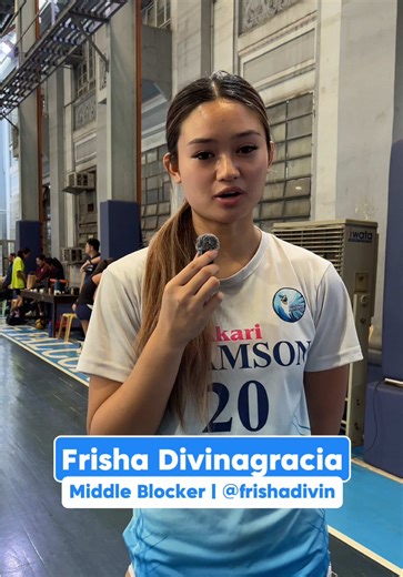 MAKE WAY FOR FRISHA ✨ 5’11 middle blocker Frisha Divinagracia is all set for the Adamson Lady Falcons in the upcoming #UAAPSeason88 women’s volleyball tournament. #AlagangAkari #DoitWell 🐦💡