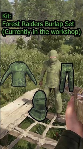 Green Camo Check: Elite Crate Set vs Forest Raiders Burlap Set