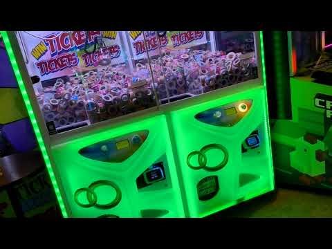 Feiloli And Smart Industries Ticket Time Amusements Ticket Claw Machine