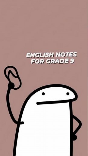 Grade 9 English Notes: Key Concepts and Examples