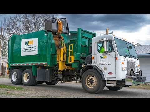 Waste Management | Labrie Automizer Right-Hand Garbage Truck