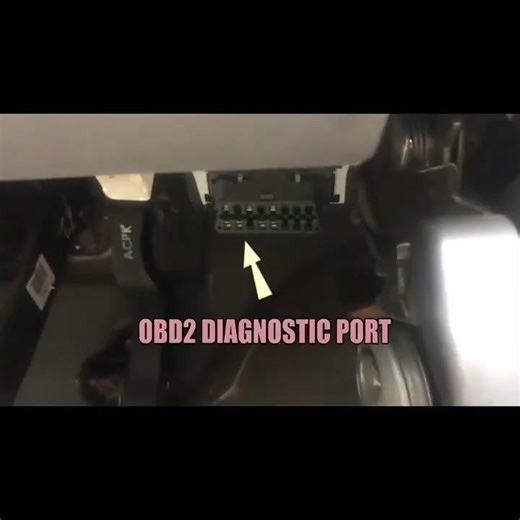 Hyundai Matrix - OBD2 Diagnostic port Location
