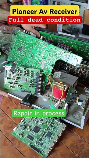 pioneer av receiver repair