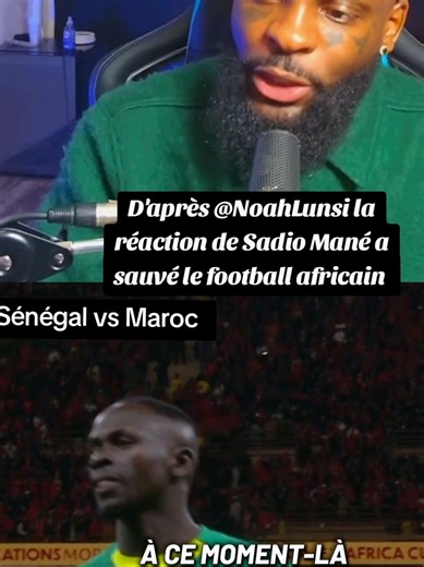réaction Sadio Mané #fyp #foryoupage #football #footballtiktok #can2025
