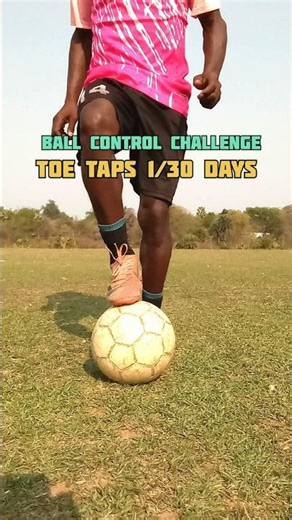 Master Your Touch ⚽⚡| Ball Control ka Raaz | Day 1 Challenge