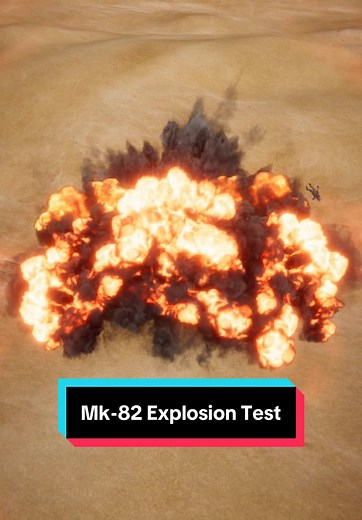 Mk-82 Explosion Test: Improving Game Realism
