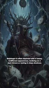 Belphegor: The Demon of Sloth Who Corrupts Human Desire#belphegor #demonology #darkmythology #shorts