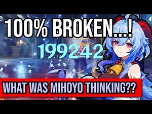 What was Mihoyo Thinking?! GanYu C0 Showcase, Build, and More! Genshin Impact