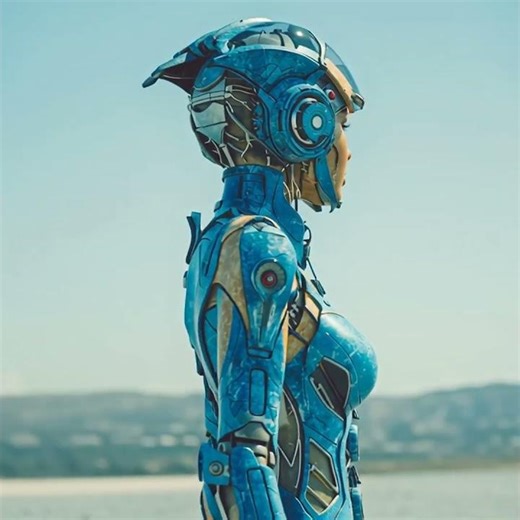 Mesmerizing Female Cyborg 2