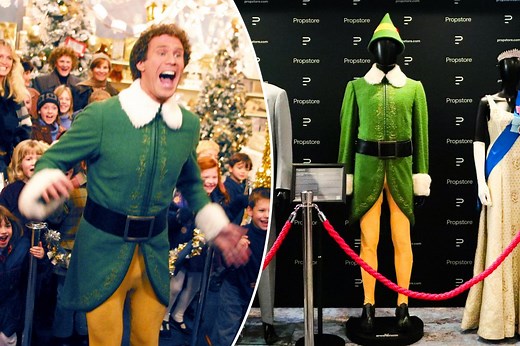 ‘Elf’ costume worn by Will Ferrell sold for over $319,000 at English auction