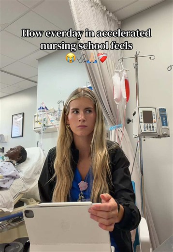 Accelerated Nursing School: Daily Jump Scares at 11 Weeks Left