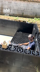 Building a swimming pool using LEGO style blocks! 🏊‍♂️ | LADbible Ireland