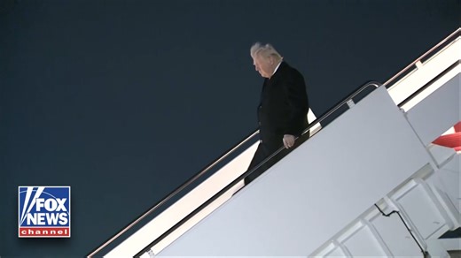 TRUMP RETURNS: Air Force One touches down at Joint Base Andrews as President Trump boards Marine One to return to the nation's capital on the heels of the Venezuela operation that captured Maduro. | Fox News
