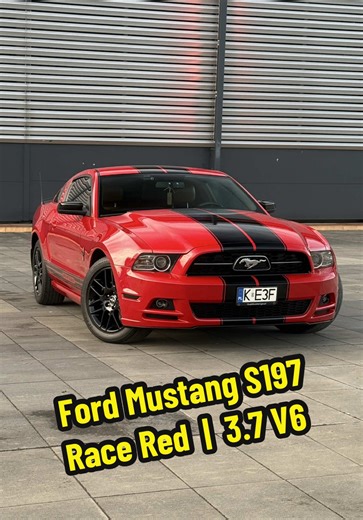 Ford Mustang S197: The Race Red Pony Package